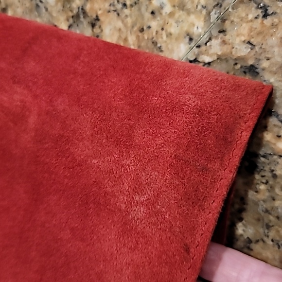 Anonymous John Carlisle Red Leather Jacket - SZ L - Picture 9 of 10